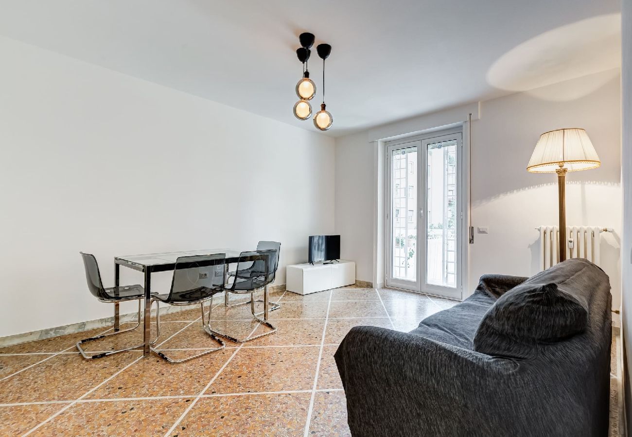 Living room, terrace window and tv